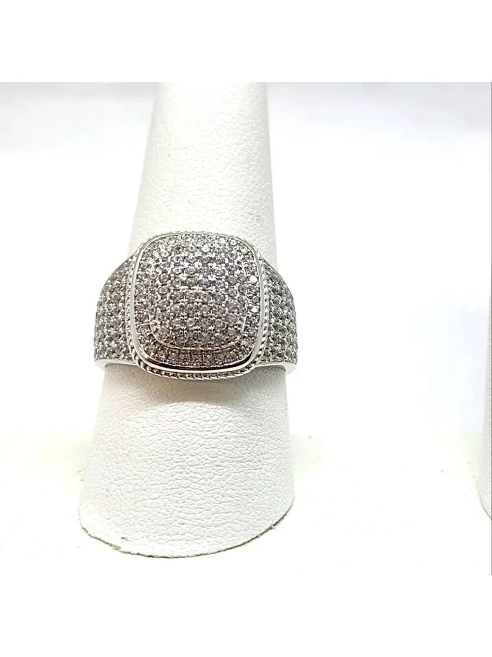 Brand new sterling silver 925 multi Cz Ring